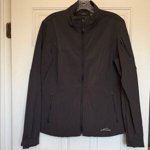 Eddie Bauer Women's Dark Gray Softshell Jacket